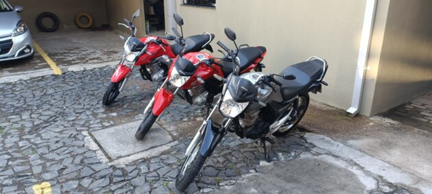 Motos apreendidas em Ponta Grossa foram furtadas em Imbituva