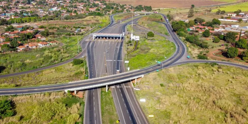 Jacarezinho, 01 de setembro de 2023 - Cruzamento entre a BRs 153 e 369, em Jacarezinho.