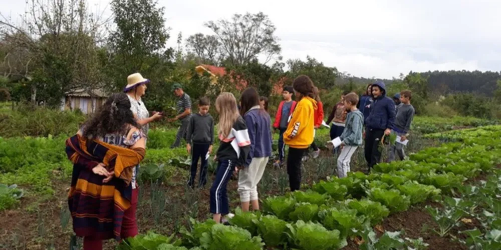 Por meio das experiências vividas, alunos puderam realizar entrevista com a família acerca da temática
