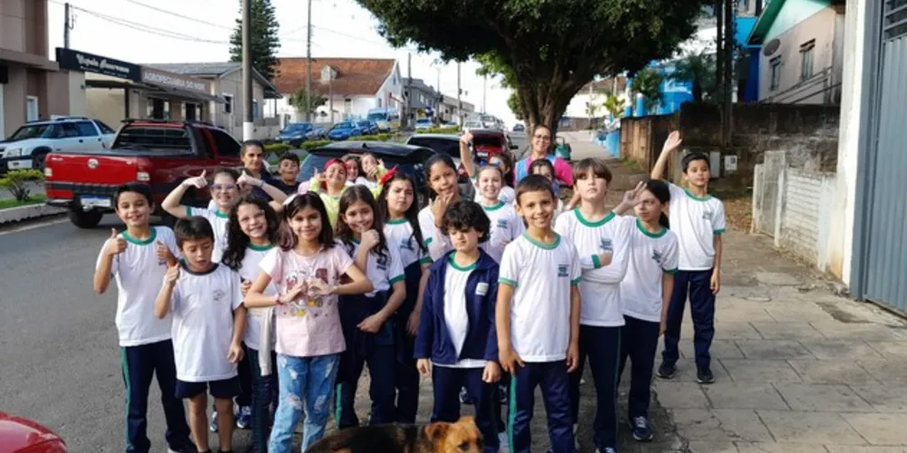 Estudantes puderam analisar in loco a situação da mobilidade reservense