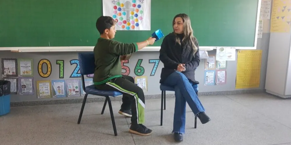 Alunos puderam tomar decisões, pesquisar método da notícia e criar amplo jornal