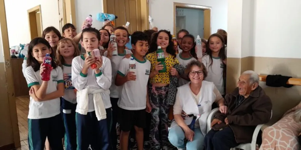 Estudantes deram exemplo solidário e mostraram formas de ser empático na prática