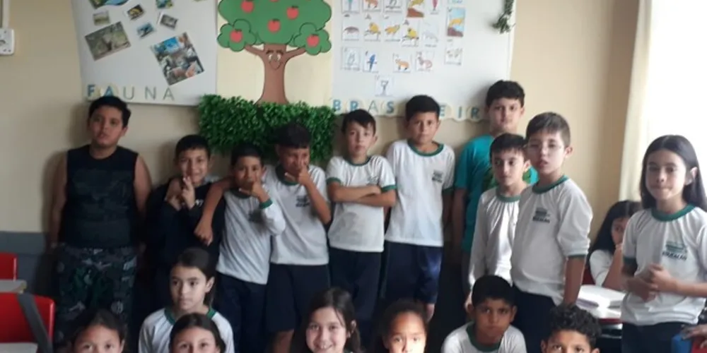 Ações foram desenvolvidas durante a semana pela turma