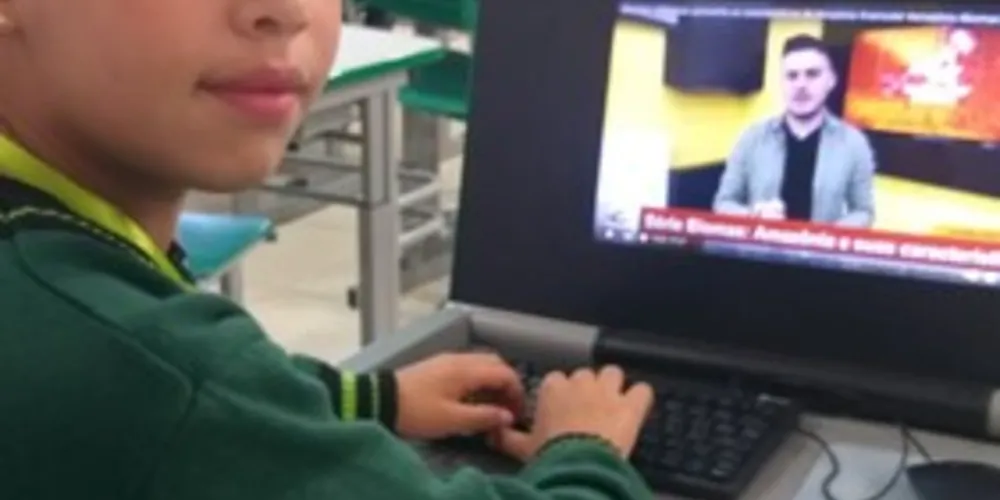 Alunos puderam imergir nos conteúdos com a ajuda da tecnologia e apresentar conceitos aprendidos