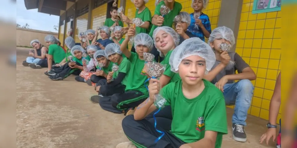 Delicioso aprendizado foi além da teoria, motivando alunos a imergirem no conteúdo de Português