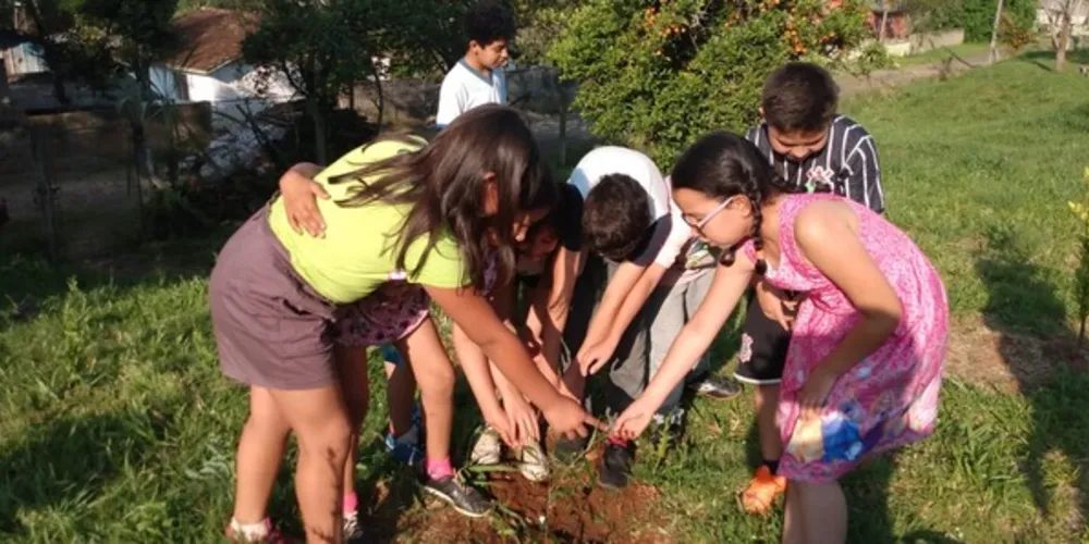 Plantio de uma muda foi uma das principais ações da proposta
