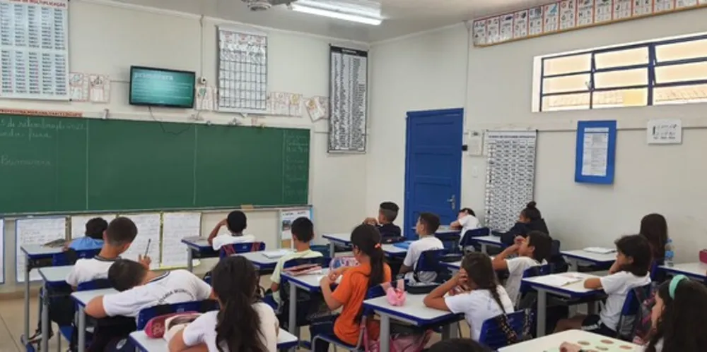 Estudantes puderam percorrer sobre características e detalhes da estação das flores