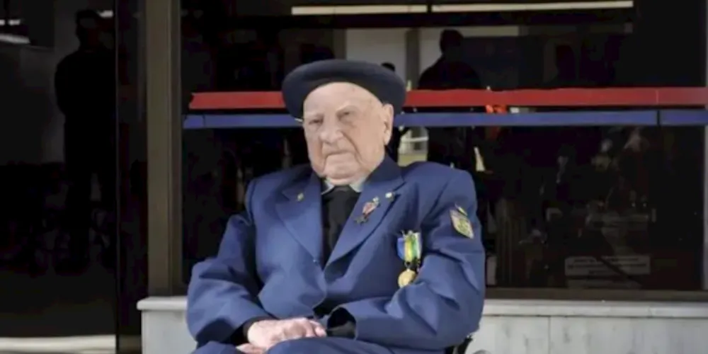 Ferroni participou da batalha de Monte Castello, na Itália