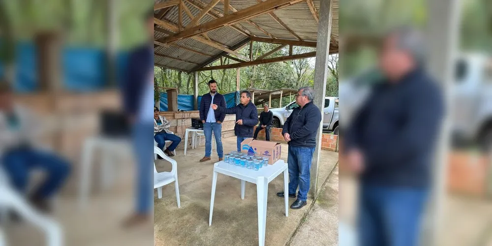 Prefeito Ary Mattos (União) participou da inauguração de novos poços artesianos e redes