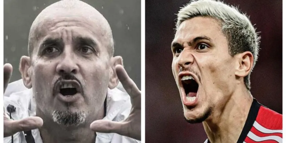 Pablo e Pedro discutiram após a partida entre Flamengo e Atlético-MG