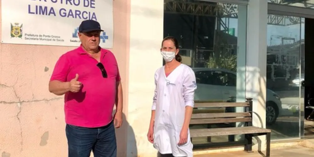 Reforma em andamento na UBS Dr. Cyro de Lima Garcia em Oficinas.