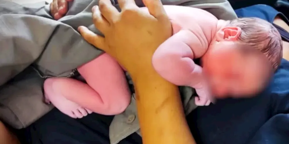 Segundo as informações divulgadas, criança passa bem