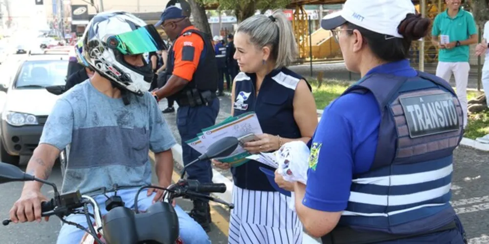 Nesta segunda, iniciou a Semana Nacional do Trânsito no Município