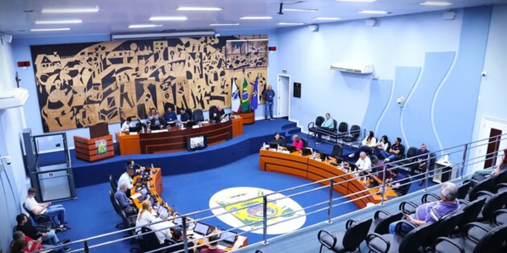 Votação acontece na Câmara Municipal de Ponta Grossa (CMPG)