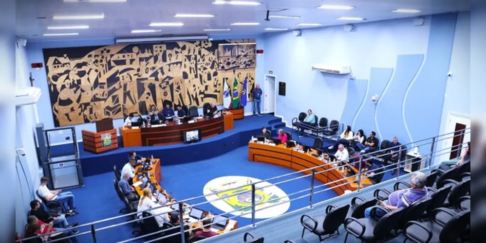 Votação acontece na Câmara Municipal de Ponta Grossa (CMPG)