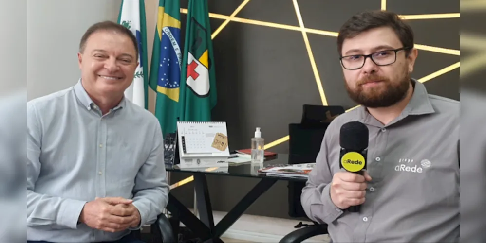 Helder Lazarotto explica investimentos e propostas visando o desenvolvimento futuro do município