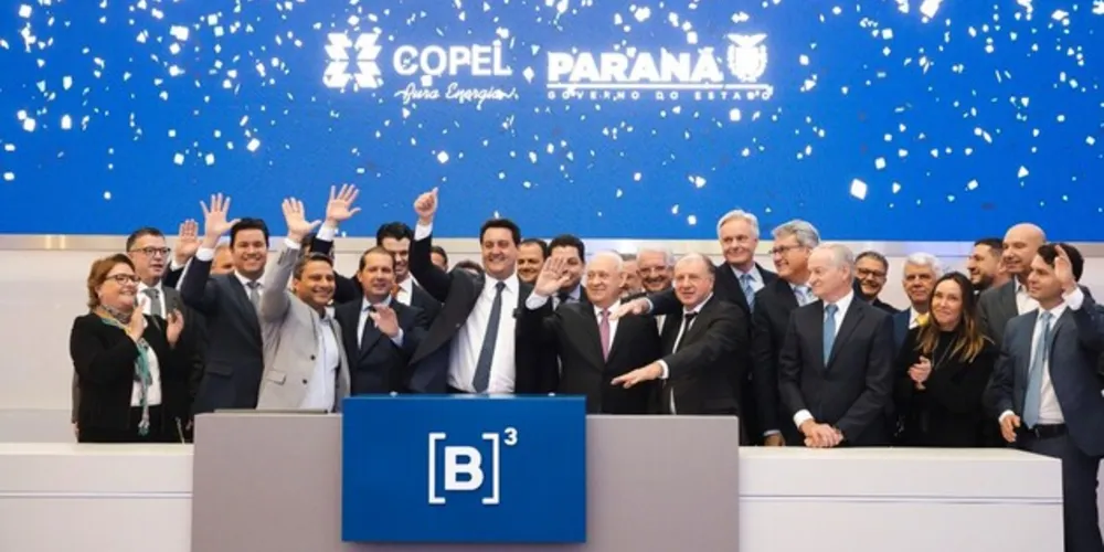 A cerimônia foi realizada na sede da B3, no centro de São Paulo, e contou com a presença de Carlos Massa Ratinho Junior