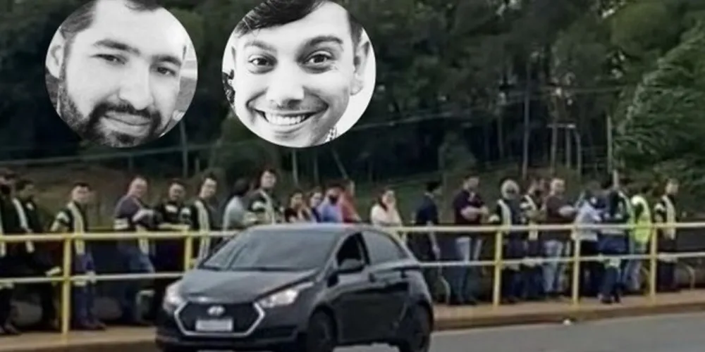 Diversas pessoas compareceram à sede da Rumo em Uvaranas para se despedir