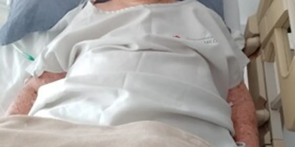 Dona Apolônia está internada para tratamento de saúde