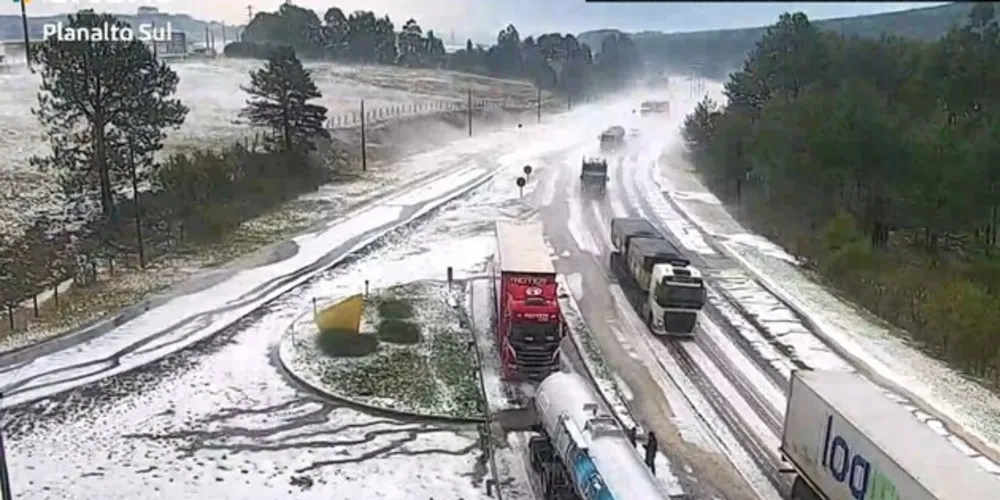 Apesar da intensidade do temporal, nenhuma ocorrência foi registrada durante o evento