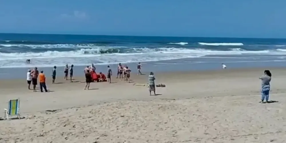 Situação aconteceu entre os balneários Eliana e Brejatuba