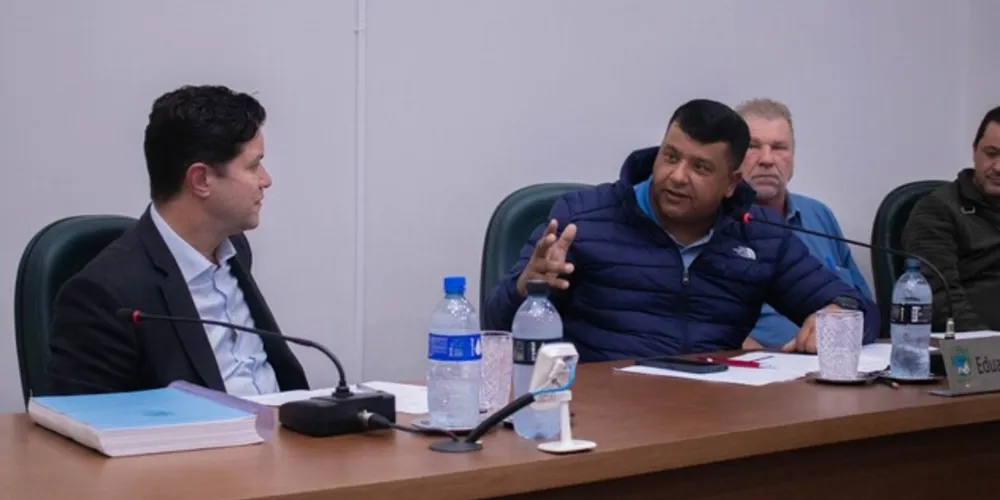 Guto Silva foi recepcionado na Câmara de Vereadores