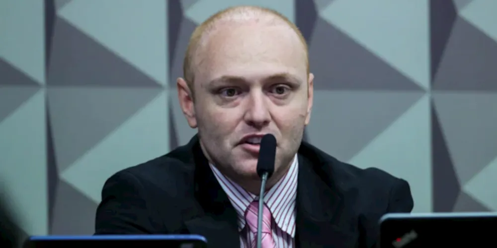 Walter Delgatti Neto durante sua oitiva na CPMI do 8 de janeiro