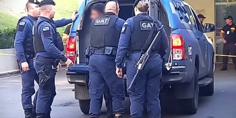 'Equipe GAT' da Guarda Municipal impediu a ação do suspeito