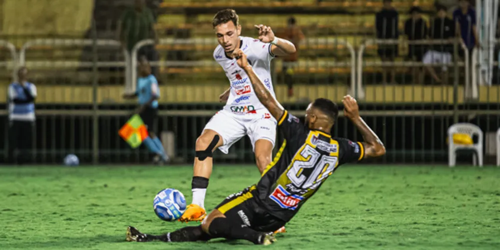 O Operário empatou, neste sábado, contra o Volta Redonda