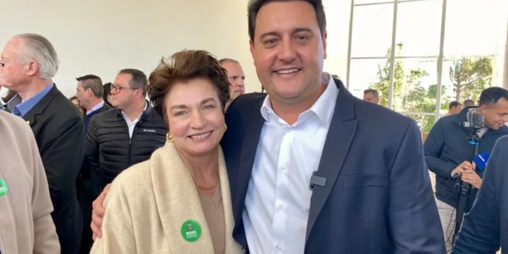 A prefeita em exercício, Ieda Waydzik, acompanhou na terça-feira (15) o lançamento do Plano Safra 2023/2024, do Governo do Estado