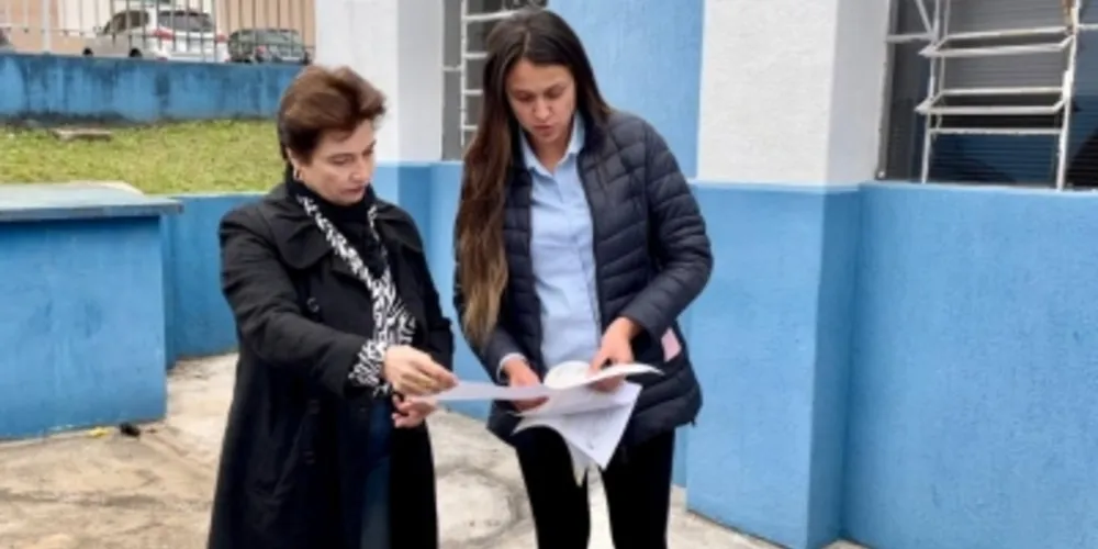 Prefeita interina de Irati, Ieda Waydzik, acompanhará a reforma das unidades básicas de saúde