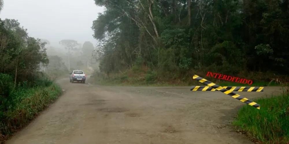 Trechos na área rural serão interditados para obras