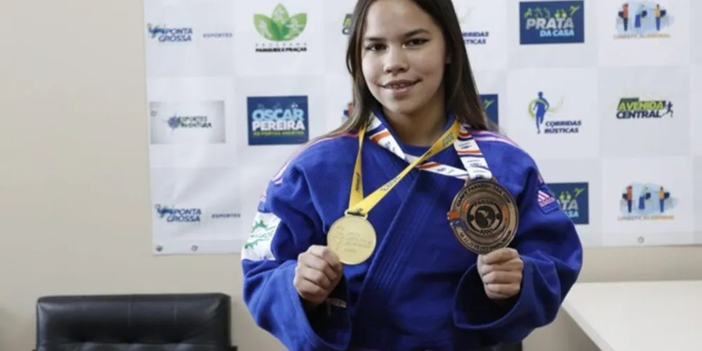 Aos 14 anos, a atleta que é federada internacionalmente conta com mais de 50 medalhas