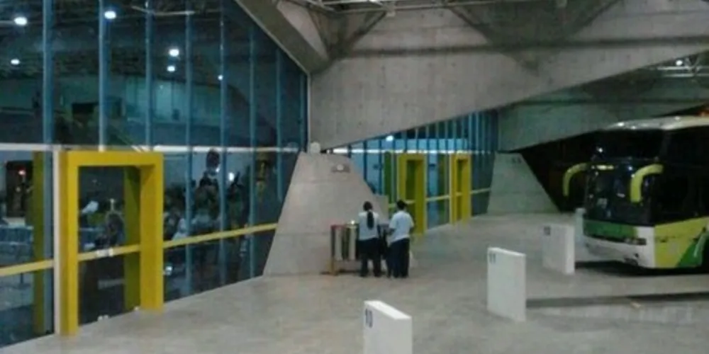 Vítima do suposto assalto chamou a Guarda Municipal enquanto estava na Rodoviária