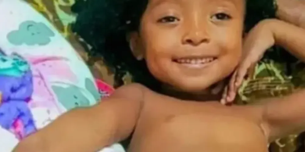 A pequena Ágata Sofia Fernandes da Silva, de apenas 5 anos, faleceu no hospital