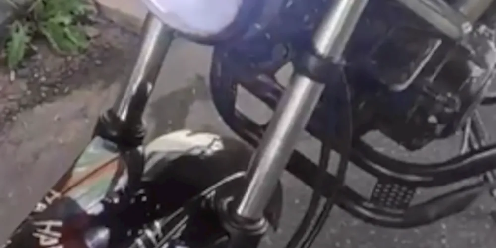 Moto foi apreendida na última terça-feira (12), na BR-277