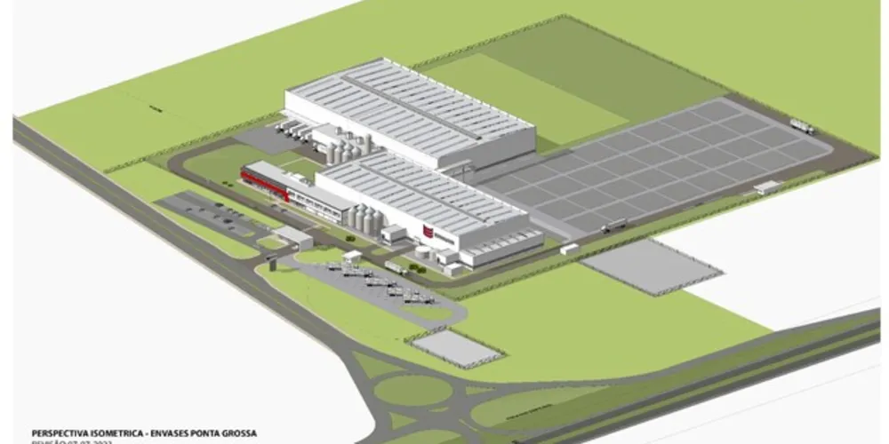 Unidade se instalará na BR-376, em uma área de 17 mil m²