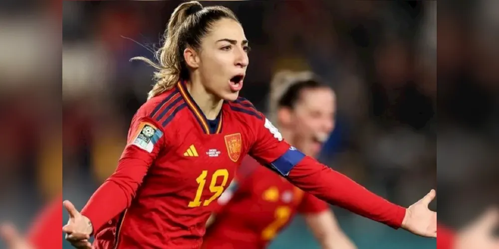 Olga Carmona, lateral da seleção espanhola.