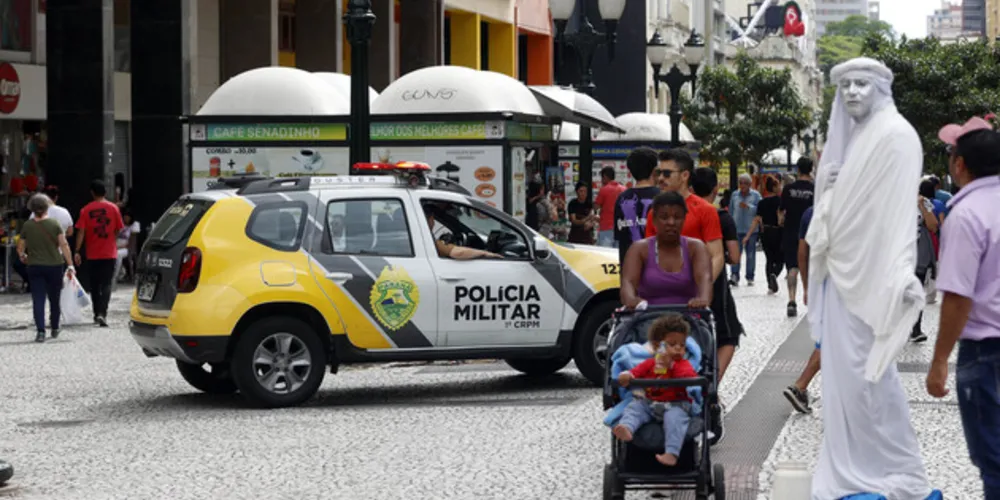Reforço do policiamento reduz a violência em cidades do Paraná