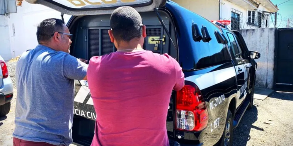Prisão foi realizada neste sábado (16), pela Polícia Civil