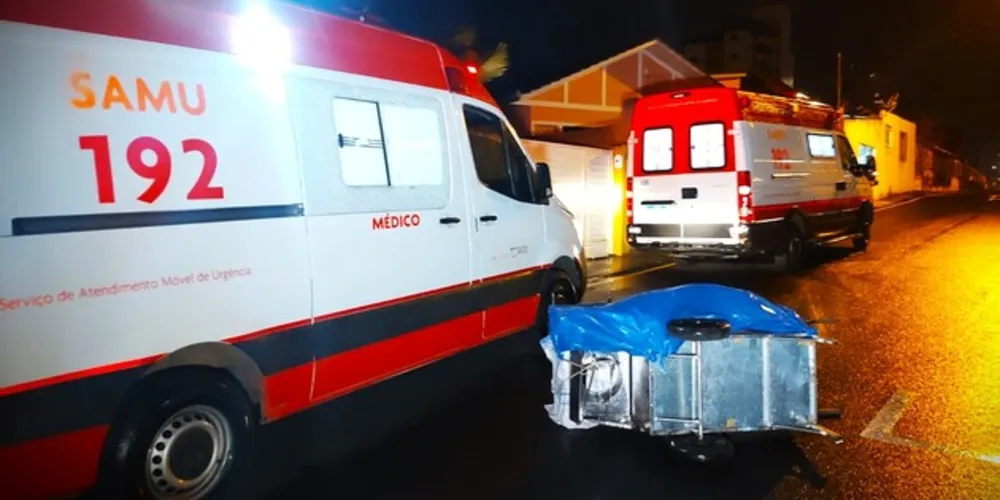 Equipes do Samu foram acionadas para a ocorrência