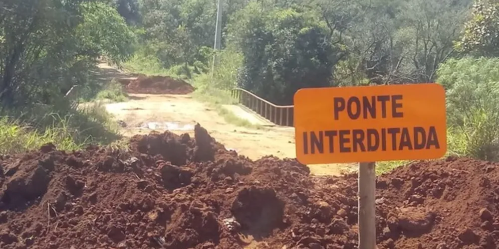 Não há previsão para liberação da ponte