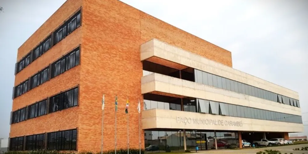 Suspeito teria tentado invadir a Prefeitura de Carambeí