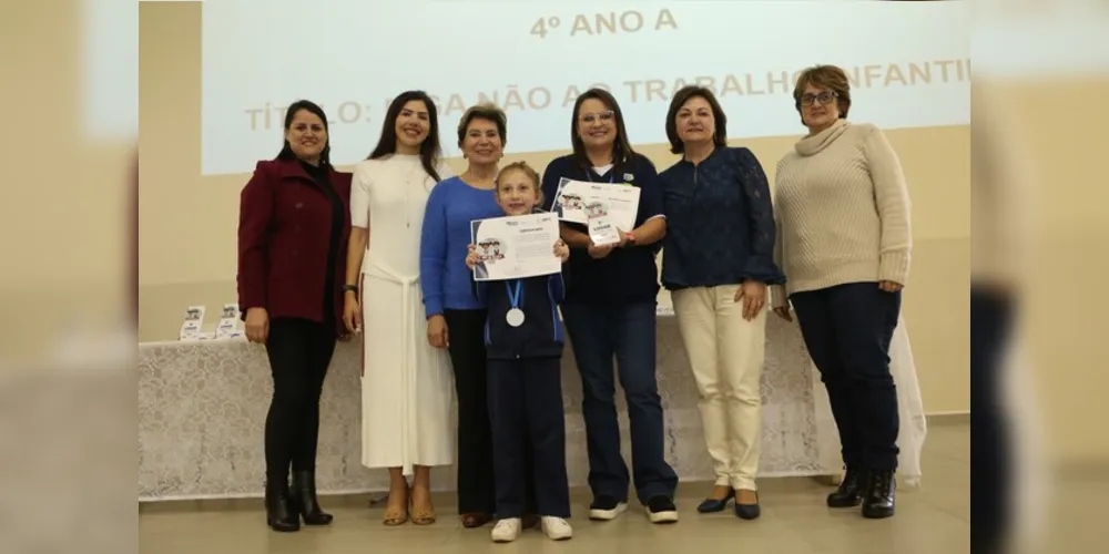 Participaram da atividade cultural alunos do 4º e 5º ano do Ensino Fundamental