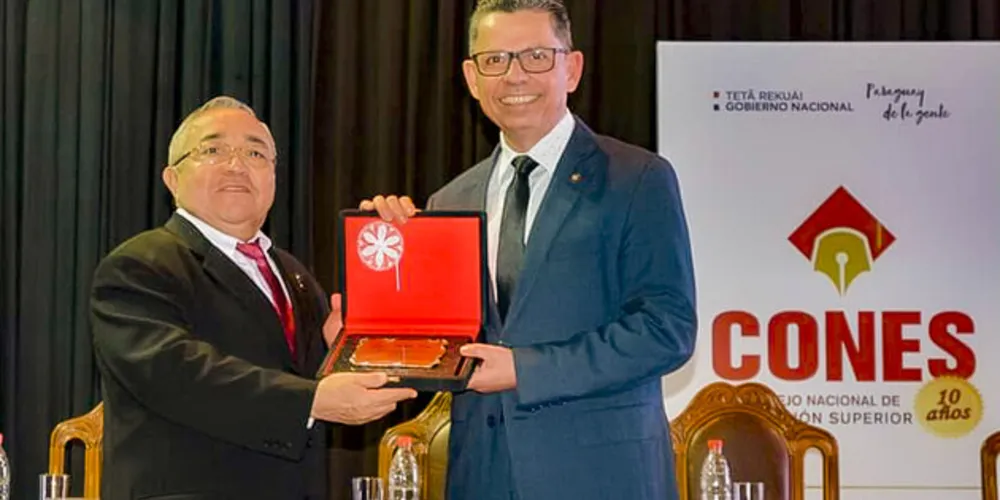 O evento aconteceu na Universidade Nacional de Assunção (UNA)