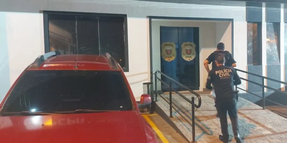 Polícia Civil de Teixeira Soares cumpriu mandado de prisão nesta quarta-feira (20)