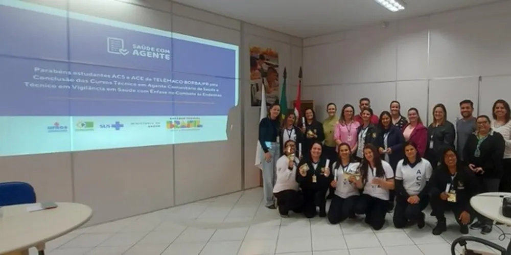 Secretaria de Saúde certificou 10 agentes de saúde
