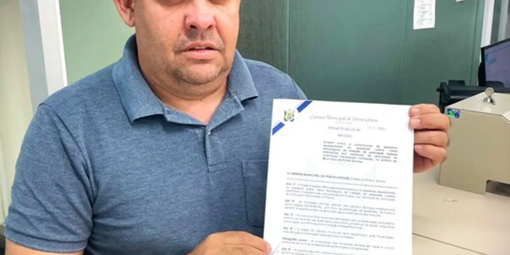 Professor Careca (PSB), vereador de Ponta Grossa