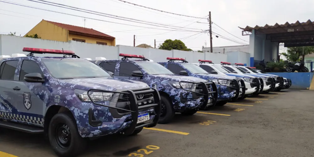 A equipe da Guarda Municipal de Ponta Grossa cumpriu três mandados de prisão em Ponta Grossa, na sexta-feira (14)