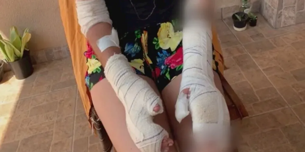 Vítima, de 24 anos, passou momentos de tensão no último domingo (3)